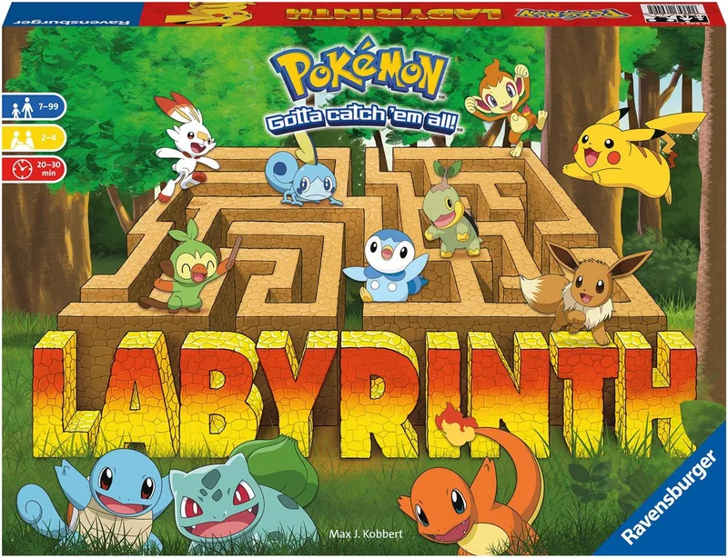 Jeu De Société Pokemon Labyrinthe de Ravensburger – boîte 4 sur 5