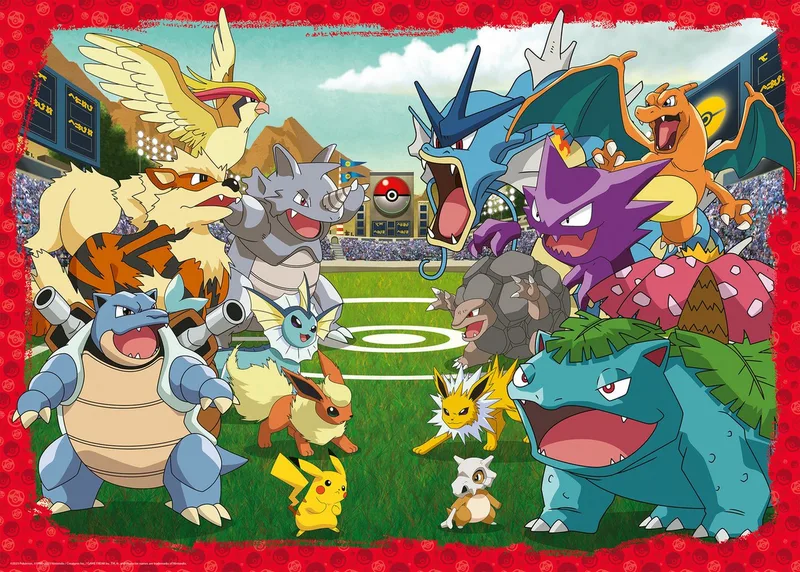Pokémon legpuzzel 1000 stukjes - cartoon puzzel voor volwassenen. from Ravensburger, Multicolour edition – box 2 of 2