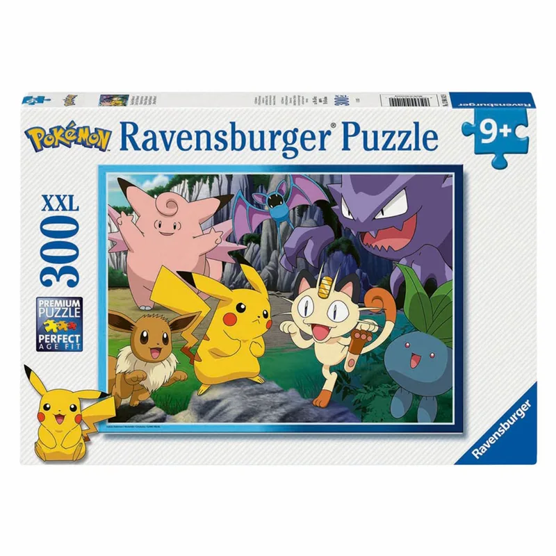 Pokémon legpuzzel XXL - 300 stukjes - kinderpuzzel. van Ravensburger, editie Meerkleurig – doos