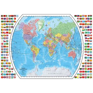 Political World Map 1000p from Ravensburger – box 2 of 2
