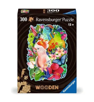 Prachtige Vogels - Houten puzzel (300) von Ravensburger – Schachtel 1 von 2