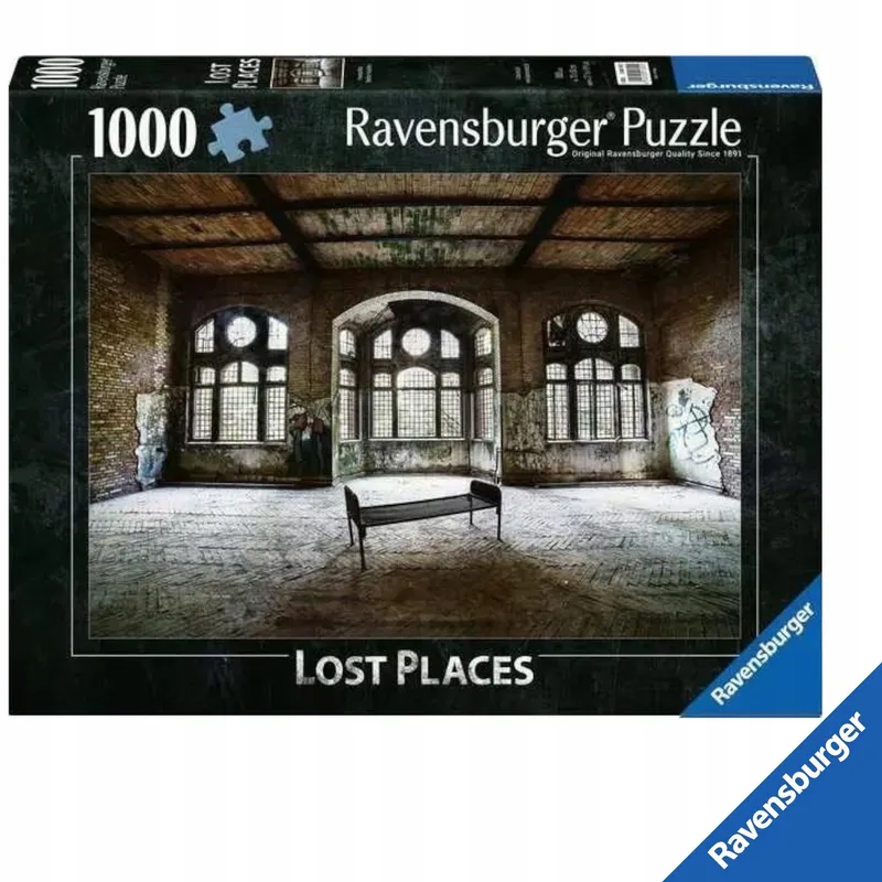 Premium 1000 stukjes - Vergeten Plaatsen Paviljoen Puzzel van Ravensburger – doos