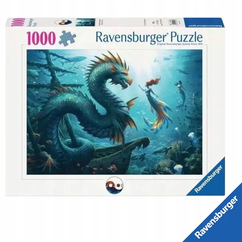Puzzel 1000 Stukjes: Magische Zeediepten from Ravensburger – box