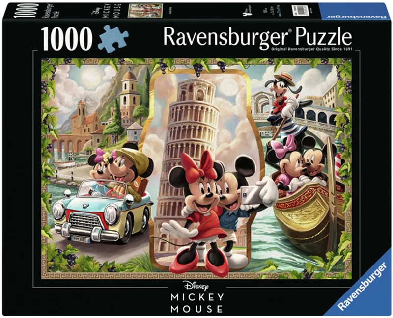 Puzzel – 1000 stukjes – Mickey Mouse van Ravensburger, editie Meerkleurig – doos 1 van 2