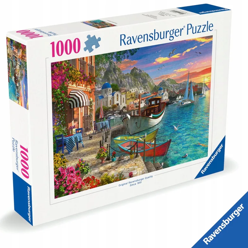 Puzzel 1000 Stukjes - Prachtig Griekenland from Ravensburger – box