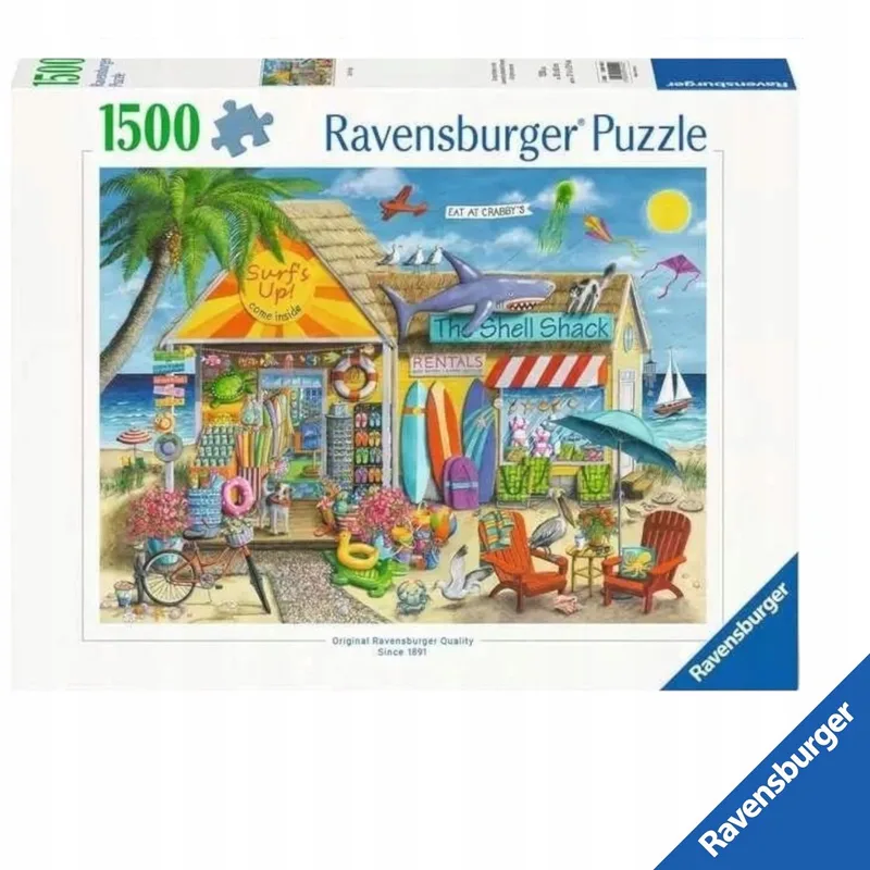 Puzzel 1500 Stukjes - Surf's Up from Ravensburger – box