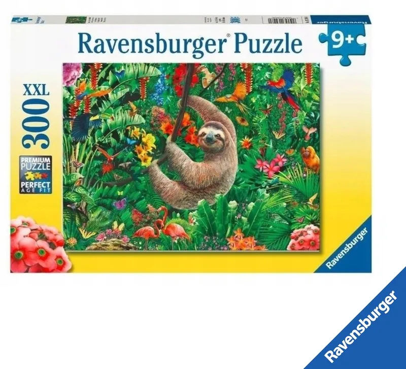 Puzzel 300 Stuks Luiaard Educatief Speelgoed von Ravensburger, Ausgabe Mehrfarbig – Schachtel
