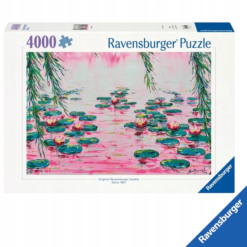 Puzzel 4000 Stukjes: Waterlelie Meer von Ravensburger – Schachtel
