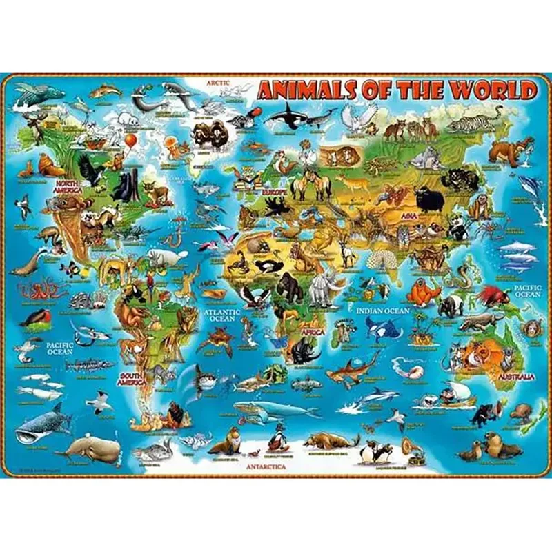 puzzel Afrikaanse vrienden - Legpuzzel - 300 stukjes van Ravensburger, editie Meerkleurig – doos 2 van 2