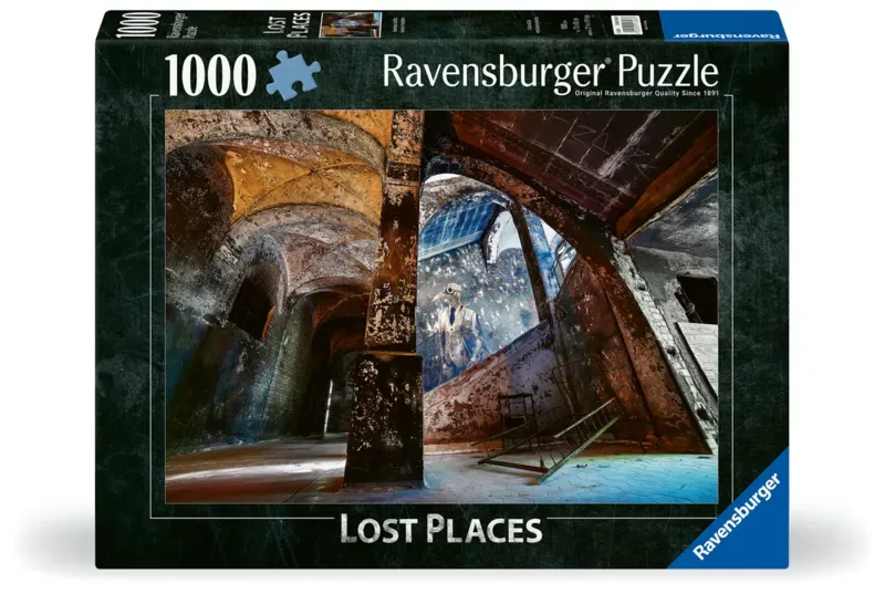 puzzel Alpenhaus Graffito Beelitzer Heilstätten 1000 stukjes volwassenen. von Ravensburger, Ausgabe Mehrfarbig – Schachtel 2 von 2