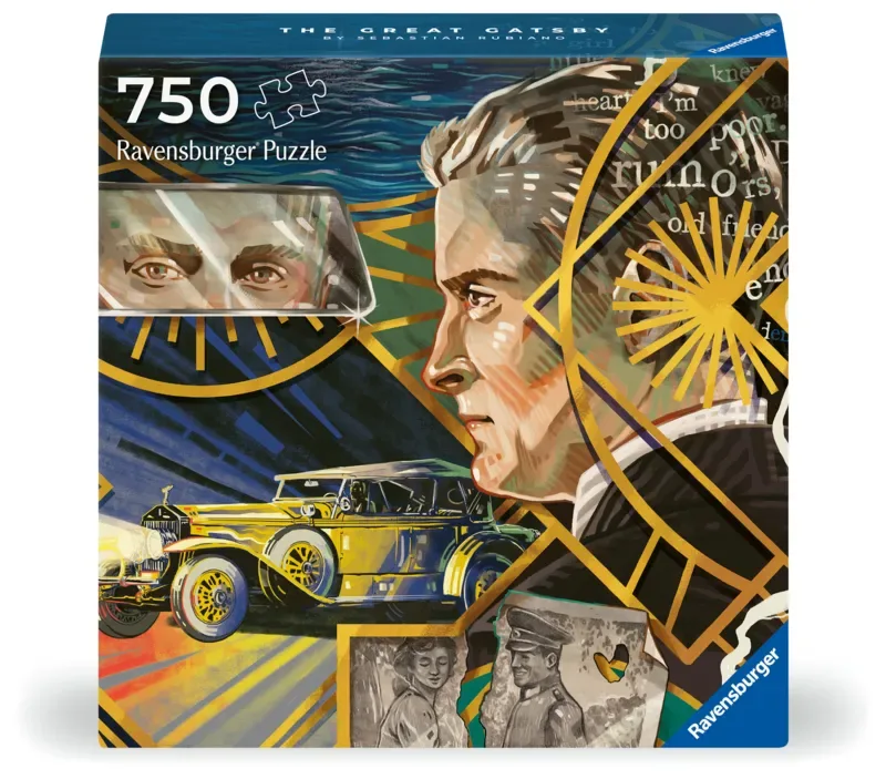 puzzel Art & Soul - The Great Gatsby - 750 stukjes. de Ravensburger, édition Multicolore – boîte 2 sur 2