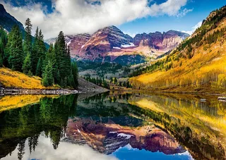 puzzel Aspen, Colorado - 1000 stukjes landschap. from Ravensburger, Multicolour edition – box 1 of 2