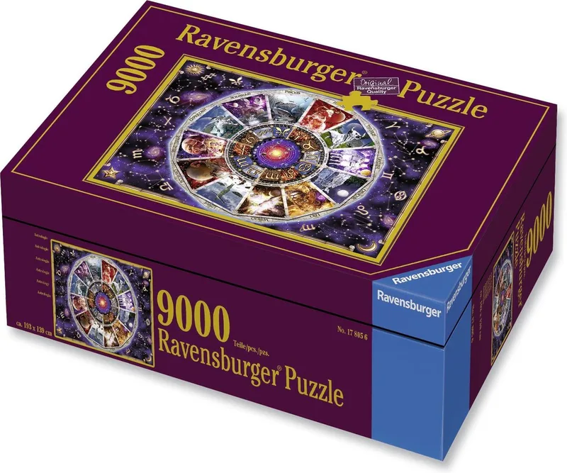 puzzel Astrologie - Legpuzzel - 9000 stukjes van Ravensburger, editie Meerkleurig – doos