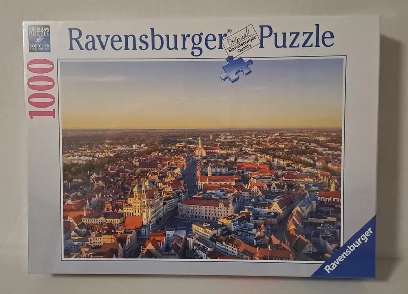Puzzel Augsburg 1000 stukjes van Ravensburger – doos
