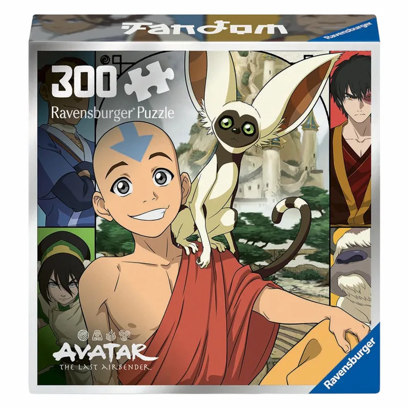 puzzel Avatar The Last Airbender - 300 stukjes film. de Ravensburger, édition Multicolore – boîte