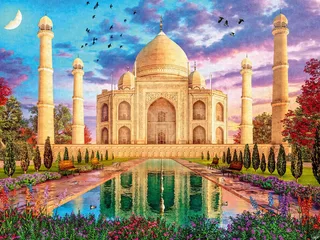 puzzel Betoverende Taj Mahal - Legpuzzel - 1500 stukjes from Ravensburger, Multicolour edition – box 2 of 2