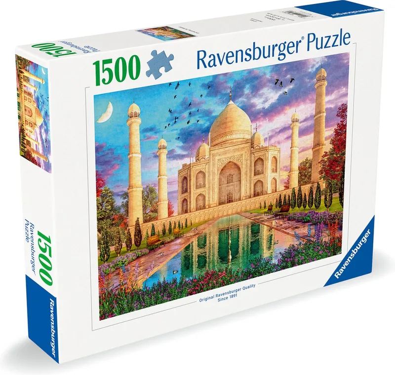 puzzel Betoverende Taj Mahal - Legpuzzel - 1500 stukjes from Ravensburger, Multicolour edition – box 1 of 2