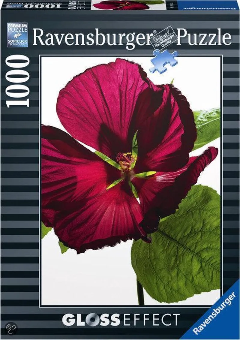 Puzzel - Bloem Hibiscus van Ravensburger – doos
