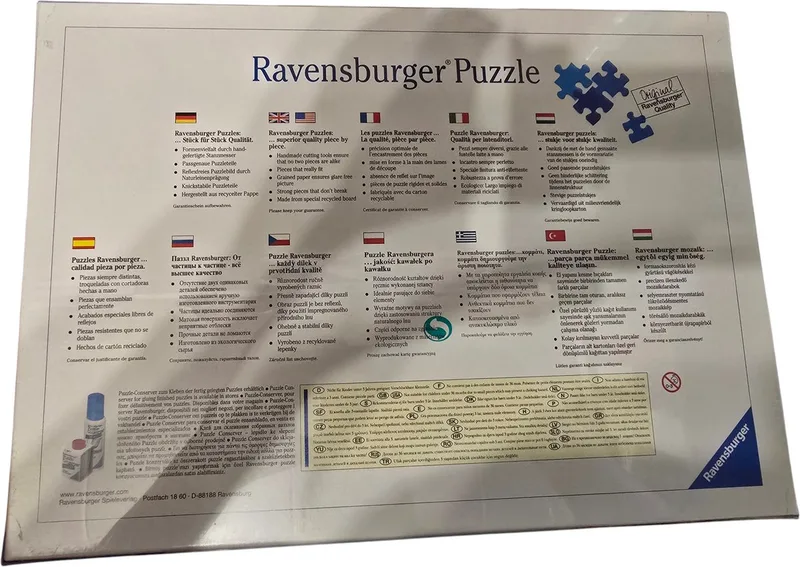 puzzel Boeket Rozen van Ravensburger – doos