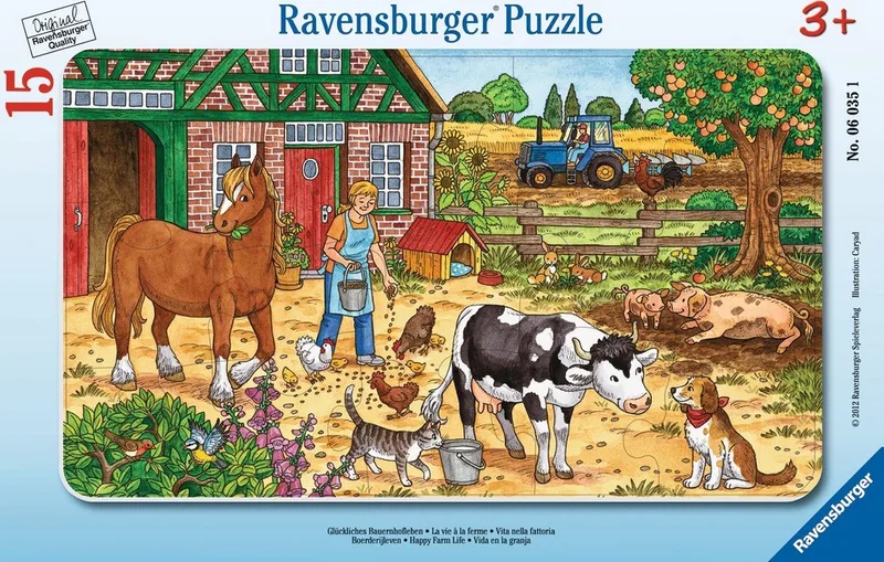 Puzzel - Boerderijleven from Ravensburger, Multicolour edition – box