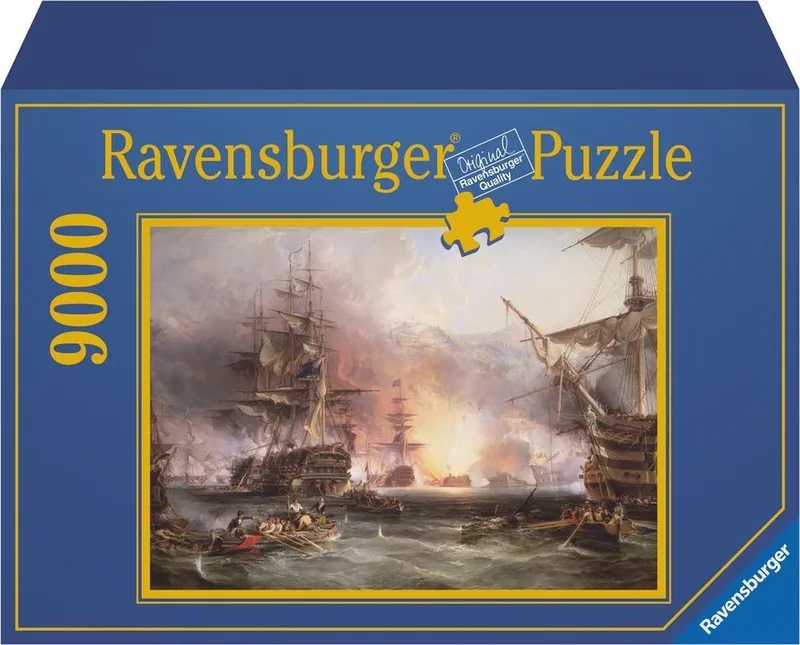 puzzel Bombardement Algiers - Legpuzzel - 9000 stukjes from Ravensburger, Multicolour edition – box