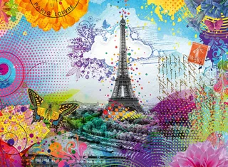 Puzzel Breif uit Parijs 500 stukjes from Ravensburger, Multicolour edition – box 2 of 2