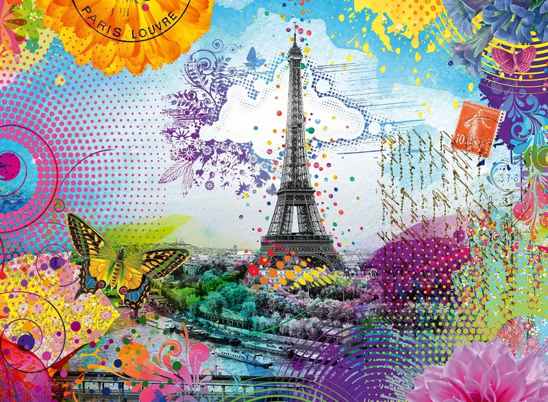 Puzzel Breif uit Parijs 500 stukjes from Ravensburger, Multicolour edition – box 2 of 2