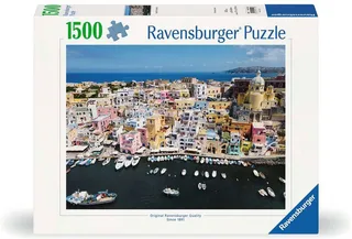 puzzel Buntes Procida - 1500 stukjes kleurrijk. de Ravensburger, édition Multicolore – boîte 1 sur 2