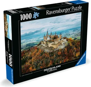 le leader européen du puzzle Puzzle Château de Hohenzollern - 1000 pièces de Ravensburger, édition Multicolore – boîte 1 sur 2