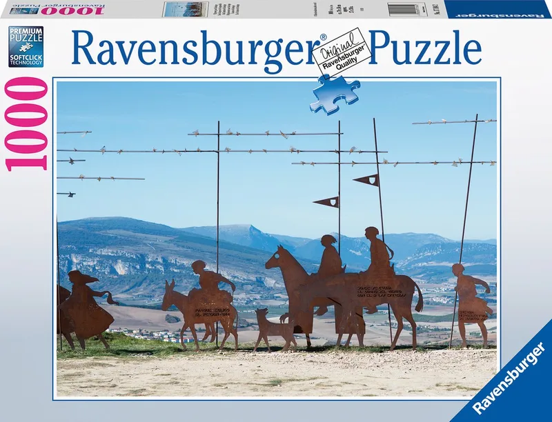 puzzel Camino de Santiago - Legpuzzel - 1000 stukjes de Ravensburger, édition Multicolore – boîte