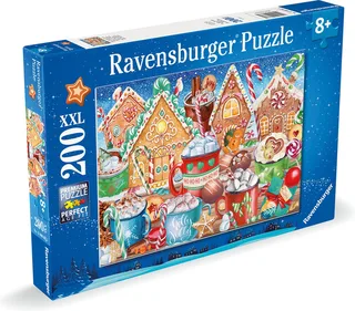 puzzel Candy Canes and Cocoa - legpuzzel - 200 stukjes van Ravensburger, editie Meerkleurig – doos 1 van 2