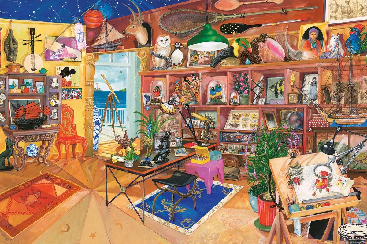 puzzel Curious Collection 3000 stukjes legpuzzel kunst. de Ravensburger, édition Multicolore – boîte