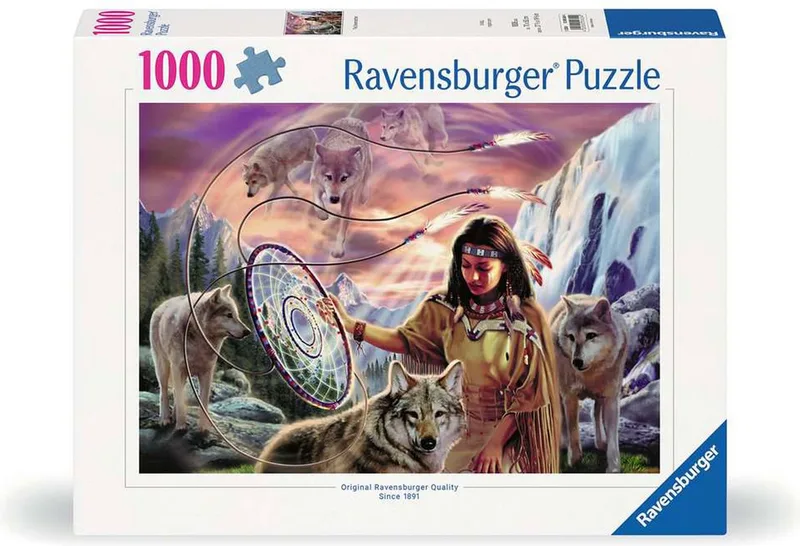 puzzel De Dromenvanger - Legpuzzel - 1000 stukjes van Ravensburger, editie Meerkleurig – doos