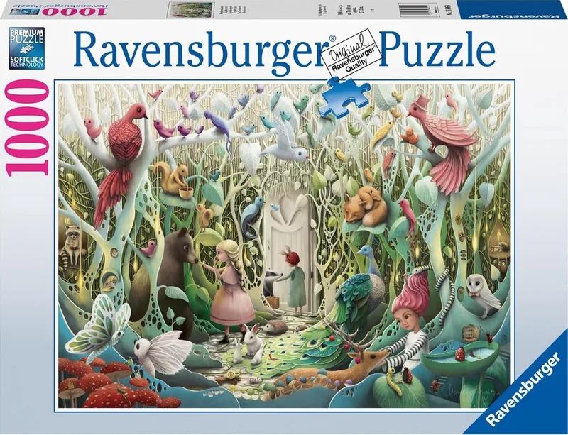 puzzel De geheime tuin - Legpuzzel - 1000 stukjes van Ravensburger, editie Meerkleurig – doos