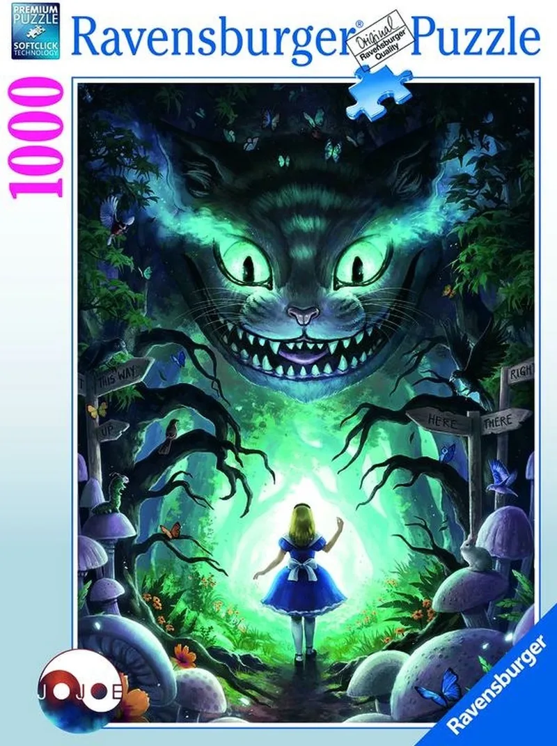 puzzel Disney Avonturen met Alice - Legpuzzel - 1000 stukjes Disney van Ravensburger, editie Meerkleurig – doos