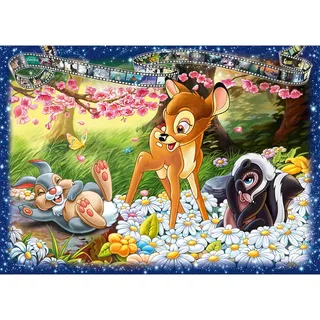 puzzel Disney Bambi - legpuzzel 1000 stukjes collector's edition. van Ravensburger, editie Meerkleurig – doos 2 van 3