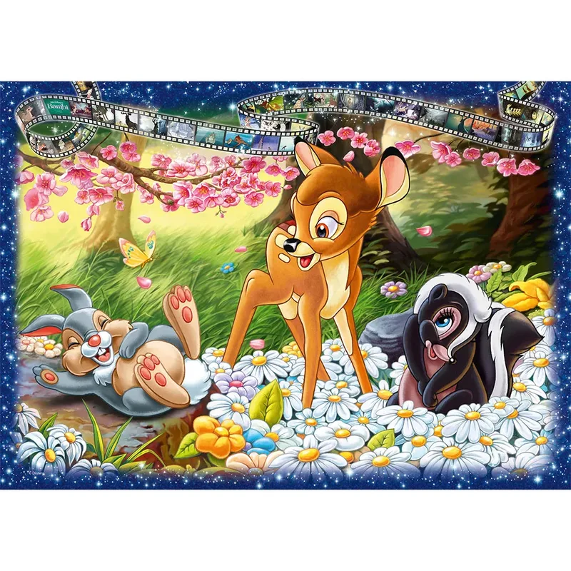 puzzel Disney Bambi - legpuzzel 1000 stukjes collector's edition. van Ravensburger, editie Meerkleurig – doos 2 van 3