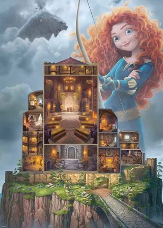 puzzel Disney Castles: Merida - Legpuzzel - 1000 stukjes from Ravensburger, Multicolour edition – box 2 of 2