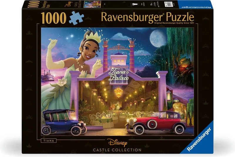 Puzzel - Disney Castles: Tiana - 1000 stukjes from Ravensburger, Multicolour edition – box
