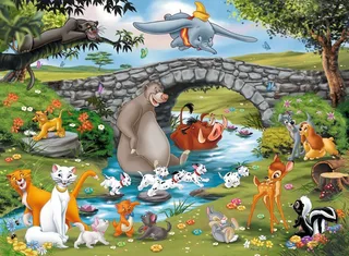 puzzel Disney Familie Animal Friends - Legpuzzel - 100 stukjes from Ravensburger, Multicolour edition – box 2 of 2