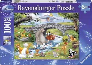 puzzel Disney Familie Animal Friends - Legpuzzel - 100 stukjes from Ravensburger, Multicolour edition – box 1 of 2