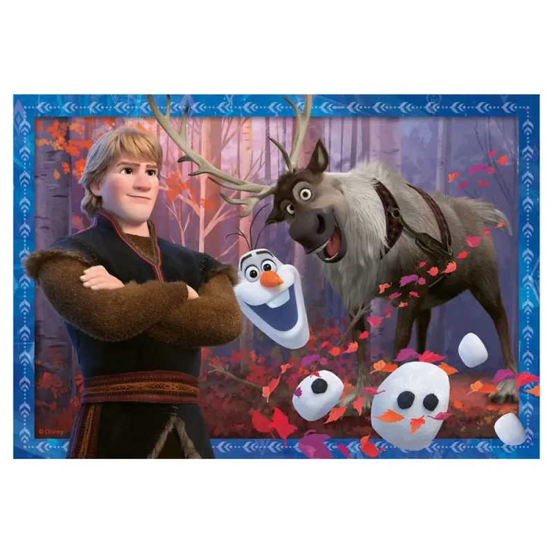 puzzel Disney Frozen 2 - 2x24 stukjes - kinderpuzzel from Ravensburger, Multicolour edition – box 2 of 2