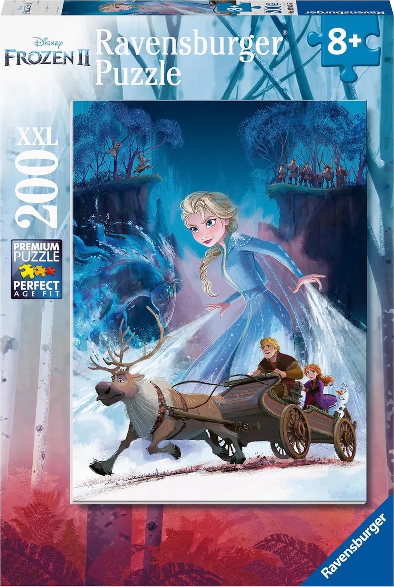puzzel Disney Frozen 2 - legpuzzel - 200 stukjes from Ravensburger, Multicolour edition – box