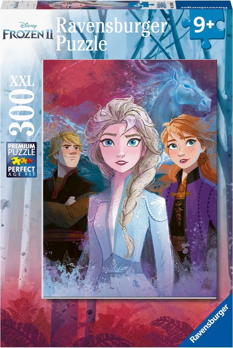 puzzel Disney Frozen 2 - legpuzzel - 300 stukjes van Ravensburger, editie Meerkleurig – doos