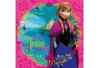 puzzel Disney Frozen Elsa, Anna & Olaf - 3x49 stukjes - kinderpuzzel from Ravensburger, Multicolour edition – box 4 of 5