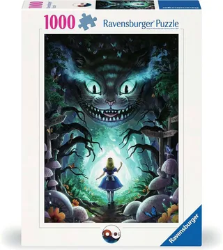 puzzel Disney legpuzzel Alice in Wonderland - 1000 stukjes. from Ravensburger, Multicolour edition – box 1 of 2
