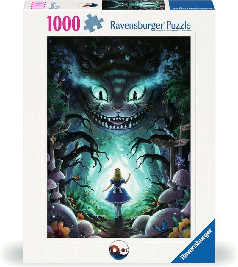 puzzel Disney legpuzzel Alice in Wonderland - 1000 stukjes. from Ravensburger, Multicolour edition – box 1 of 2