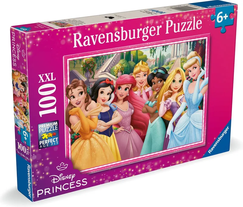 Puzzel - Disney Princess - 100 XXL Stukjes de Ravensburger, édition Multicolore – boîte 1 sur 2
