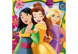 puzzel Disney Princess - Drie puzzels - 49 stukjes - kinderpuzzel van Ravensburger, editie Meerkleurig – doos 2 van 4