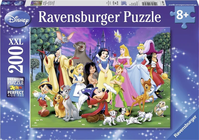 puzzel Disney's lievelingen - Legpuzzel - 200 stukjes from Ravensburger, Multicolour edition – box